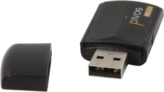 Alt view image 3 of 4 - Pivos PTGNANUSB USB Wireless Adapter 802.11 b/g/n USB 2.0