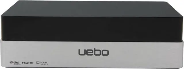 Alt view image 2 of 6 - UEBO M400-WL-US 1080p Media Player w/ Web Browser Build-in Wi-Fi USB 3.0 HDMI 1.3 NAS, FTP, DLNA support 3.5" Internal HDD slot w/ Remote