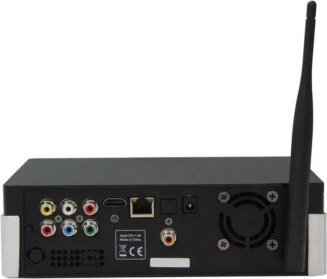 Alt view image 4 of 6 - UEBO M400-WL-US 1080p Media Player w/ Web Browser Build-in Wi-Fi USB 3.0 HDMI 1.3 NAS, FTP, DLNA support 3.5" Internal HDD slot w/ Remote