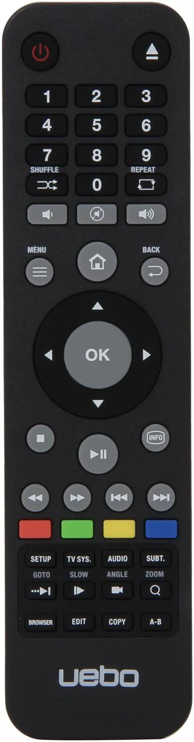 Alt view image 5 of 6 - UEBO M400-WL-US 1080p Media Player w/ Web Browser Build-in Wi-Fi USB 3.0 HDMI 1.3 NAS, FTP, DLNA support 3.5" Internal HDD slot w/ Remote