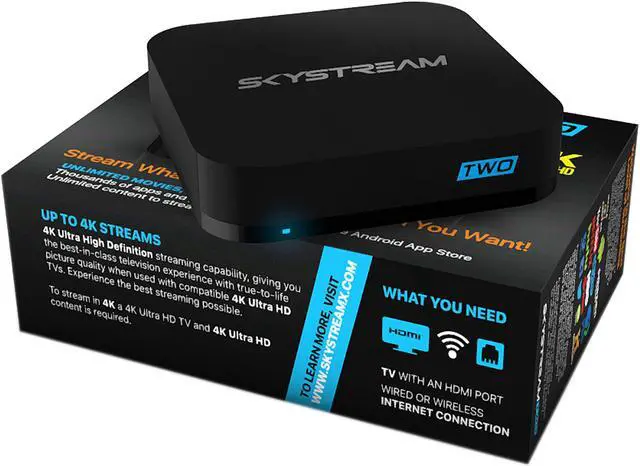 Alt view image 13 of 13 - SkyStream SKTWO TWO Streaming Media Player