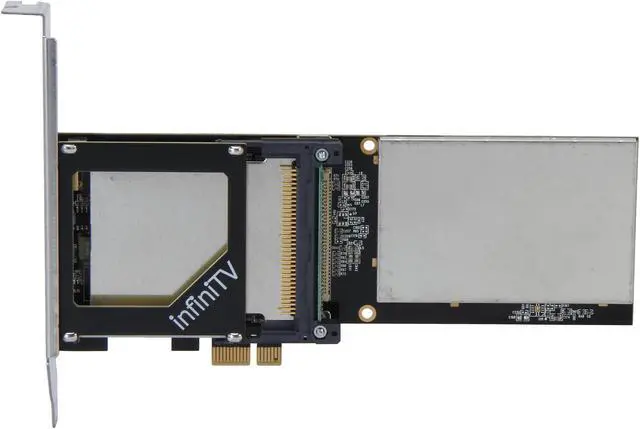 Alt view image 3 of 5 - Ceton InfiniTV 6 PCIe - 5205-DCT06IN-PCIE - Six-tuner Card for Watching Digital Cable TV on the PC, PCI-Express x1 Interface