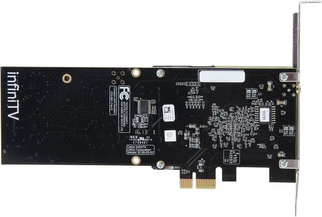 Alt view image 4 of 5 - Ceton InfiniTV 6 PCIe - 5205-DCT06IN-PCIE - Six-tuner Card for Watching Digital Cable TV on the PC, PCI-Express x1 Interface