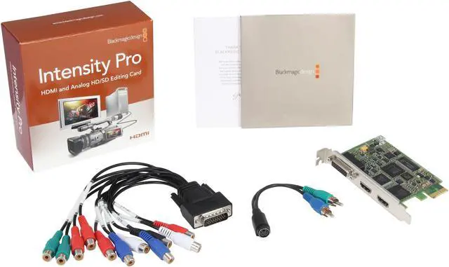 Alt view image 5 of 5 - Blackmagicdesign  Intensity Pro HDMI and Analog Editing Card