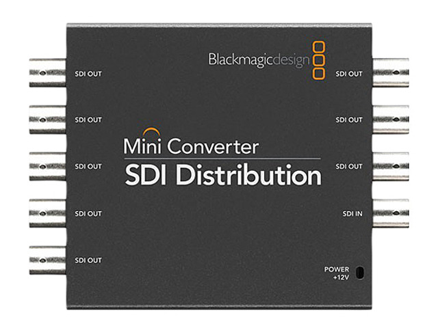 Blackmagic Design SDI To Audio Mini Converter – Estrae 4 Canali Audio Analogici O 8 AES/EBU Da SDI