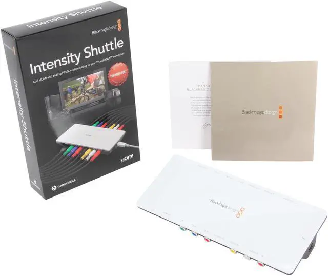 Alt view image 6 of 6 - Blackmagic Design Intensity Shuttle for Thunderbolt