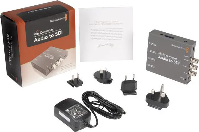 Alt view image 6 of 6 - Blackmagic Design Mini Converter Audio to SDI CONVMCAUDS