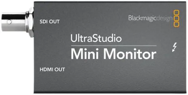 Alt view image 2 of 2 - Blackmagic Design UltraStudio Mini Monitor Playback Device BDLKULSDZMINMON