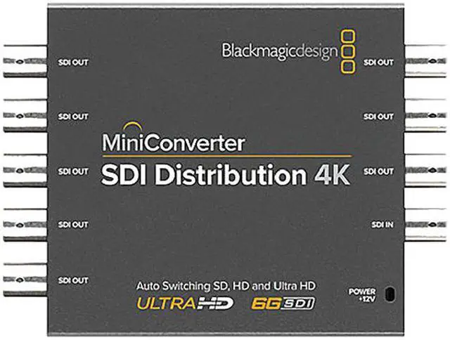 Alt view image 2 of 2 - Blackmagic Design Mini Converter SDI Distribution 4K CONVMSDIDA4K
