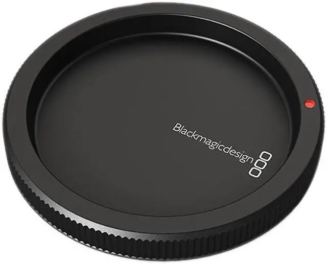 Main image of Blackmagic Design Replacement Body Cap for Select Blackmagic Design Cameras with EF Mount BMCASS/LENSCAPEF