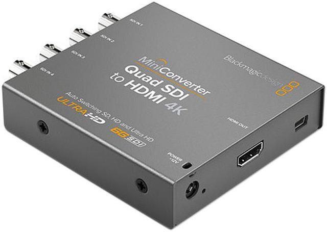 Blackmagic Design Mini Converter Quad SDI to HDMI 4K CONVMBSQUH4K2