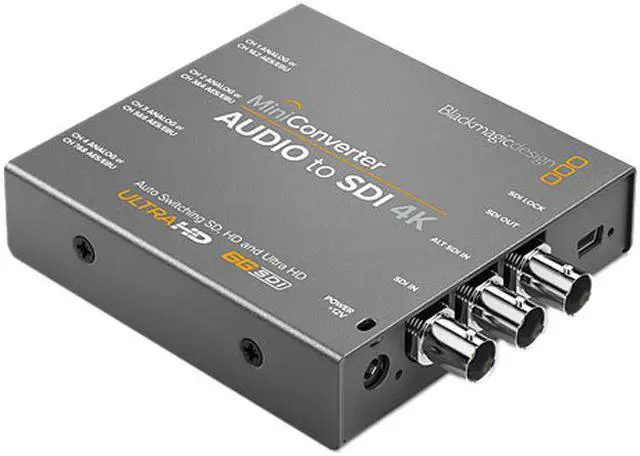 Main image of Blackmagic Design Mini Converter Audio to SDI 4K CONVMCAUDS4K