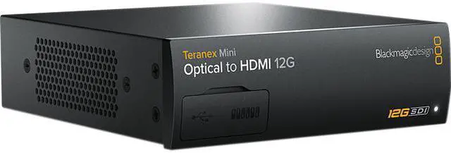Main image of Blackmagic Design Teranex Mini Optical to HDMI 12G CONVNTRM/MA/OPTH