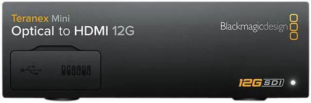 Alt view image 2 of 3 - Blackmagic Design Teranex Mini Optical to HDMI 12G CONVNTRM/MA/OPTH