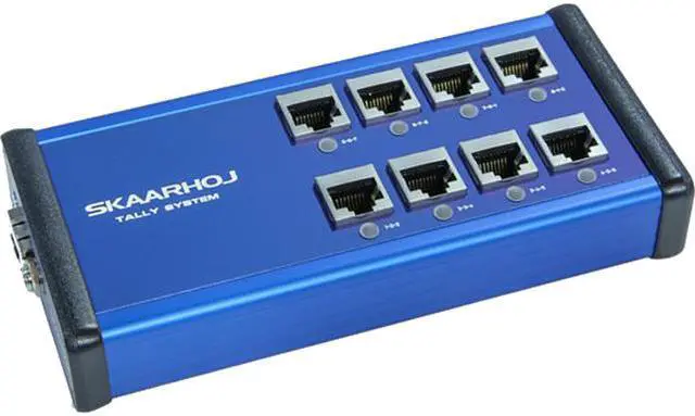 Main image of Skaarhoj Tally Box SKA-ETH-TALLY-LINK-V2
