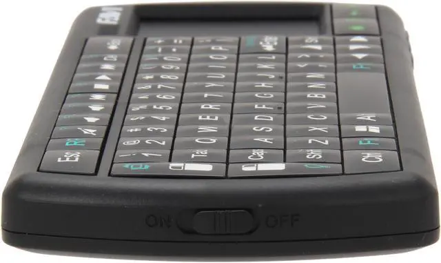 Alt view image 4 of 8 - FAVI FE02RF-BL Black USB RF Wireless Mini SmartStick Keyboard with Mouse Touchpad