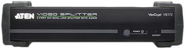 Alt view image 2 of 3 - ATEN 2-Port DVI Dual Link Splitter with Audio VS172