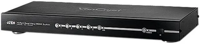 Main image of ATEN 4-Port Dual View HDMI Video Switch with IR Remote and RS-232 VS482