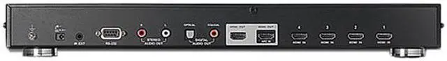 Alt view image 3 of 3 - ATEN 4-Port Dual View HDMI Video Switch with IR Remote and RS-232 VS482