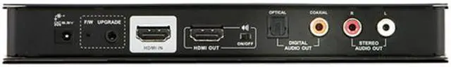 Alt view image 3 of 3 - ATEN HD Video Repeater Plus Audio De-embedder VC880