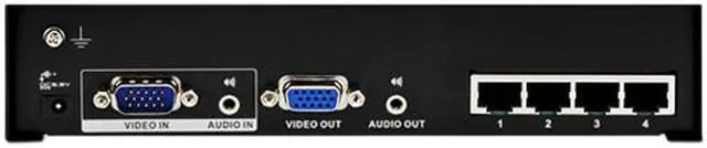 Alt view image 3 of 3 - ATEN 4-Port VGA/Audio Cat5e/6 Splitter VS1204T