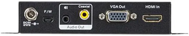 Alt view image 2 of 3 - ATEN HDMI to VGA/Audio Converter with Scaler - TAA Compliant - VC812