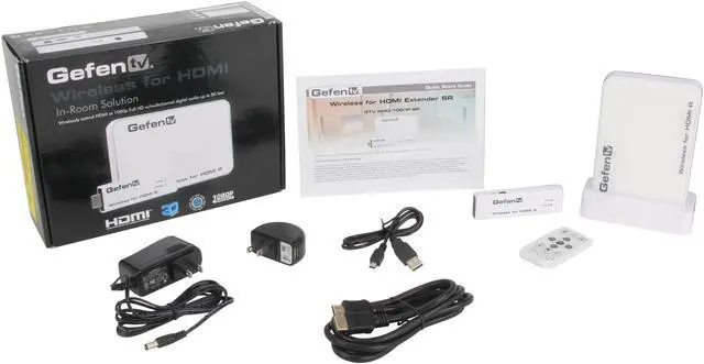 Alt view image 10 of 10 - Gefen Wireless HDMI Extender GTV-WHD-1080P-SR