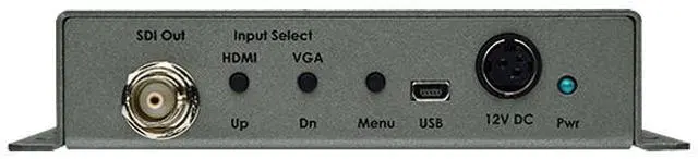Alt view image 3 of 4 - Gefen HDMI & VGA to 3GSDI Scaler/Converter EXT-HDVGA-3G-SC