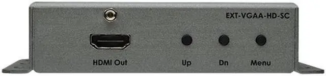 Alt view image 4 of 4 - Gefen VGA & Audio to HDMI Scaler/Converter EXT-VGAA-HD-SC