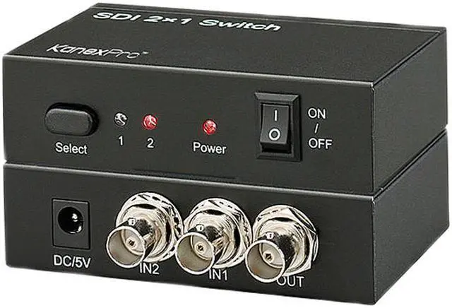 Main image of KanexPro 3Gb/s SDI 2X1 Switch SW-SDI2X1
