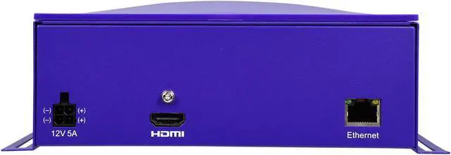 Alt view image 4 of 6 - BrightSign 4K242 Robust 4K Network Interactive Solid-State Full HD 1080p Digital Sign Player