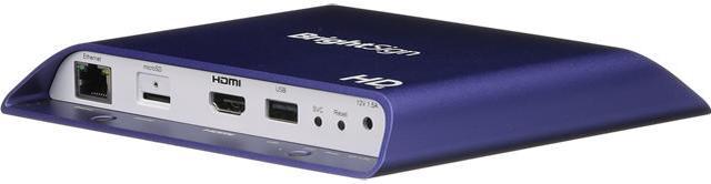 BrightSign HD1024 Expanded I/O Digital Signage Media Player, H.265