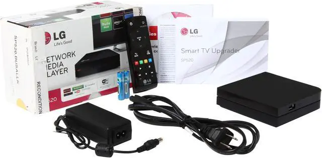 Alt view image 7 of 7 - LG Network Media Player with Smart TV SP520 (LG recertified Grade A)