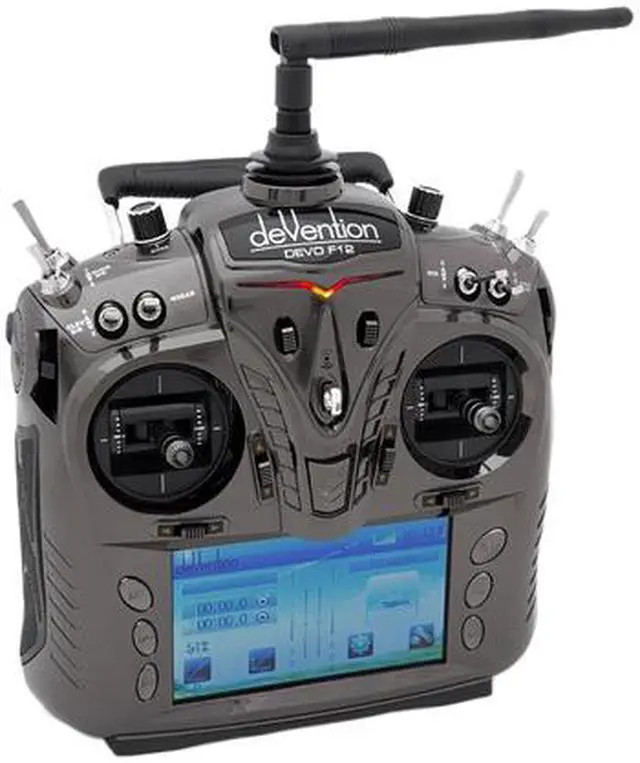 Alt view image 2 of 2 - Walkera Ready to Fly Quadcopter with DEVO F12 Remote (Integrated LCD Monitor), iLook+ (1080P) camera QR X800 RTF3