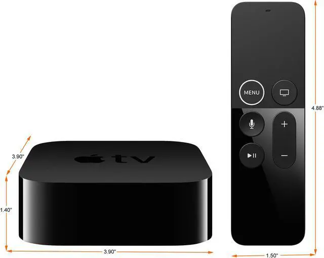 Alt view image 3 of 7 - Apple TV (32GB, 4th Generation, with Updated Siri Remote)
