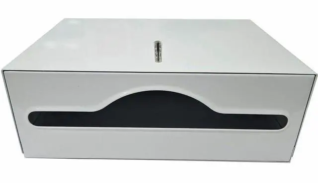 Alt view image 4 of 6 - Genuine Joe C-Fold/Multi-fold Towel Dispenser Cabinet - 6 /Carton