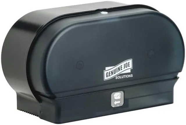Alt view image 2 of 3 - Genuine Joe Solutions Manual Bath Tissue Dispenser