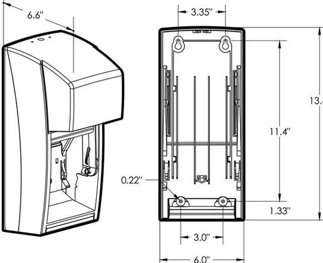 Alt view image 6 of 6 - Scott Essential SRB Tissue Dispenser