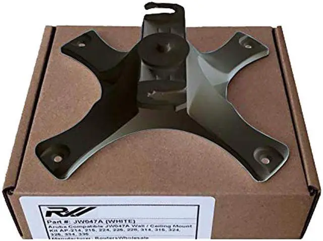 Main image of HPE AP-220-MNT-W1 Flat Surface Wall/Ceiling Black AP Basic Flat Surface Mount Kit