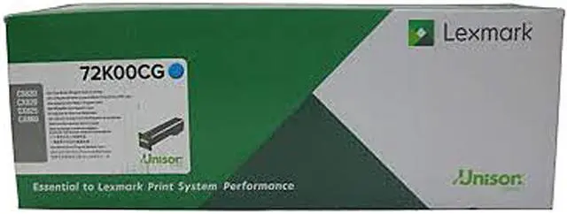 Main image of Lexmark 72K00CG Return Program Toner Cartridge - Cyan