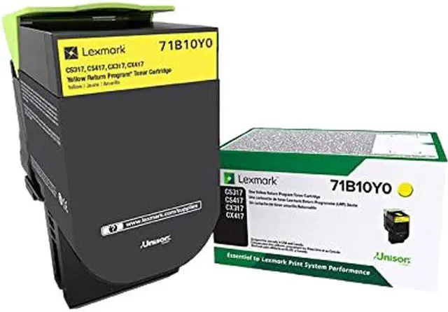 Main image of YELLOW RETURN PROGRAM TONER