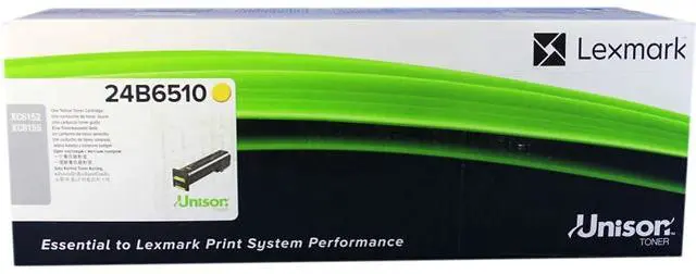 Main image of Lexmark 24B6514 XC8160 Toner Cartridge - Yellow