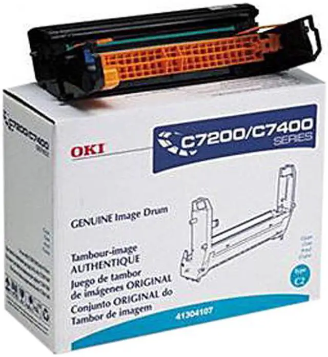 Main image of Original Okidata C7200/C7400 Series Cyan Image Drum (30k) 41304107