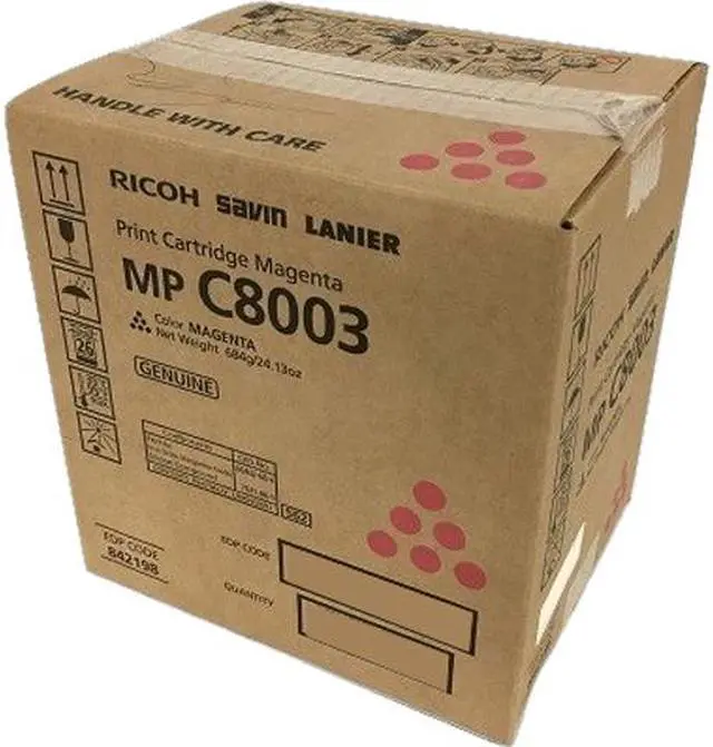 Main image of Magenta Toner Cartridge for Ricoh 842198 IM C6500, IM C8000, MP C6503, MP C8003, Genuine Ricoh Brand