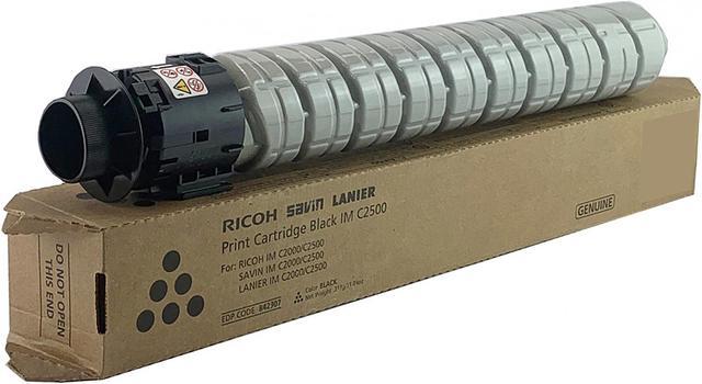 Black Toner Cartridge for Ricoh 842307 IM C2000, IM C2500, Genuine Ricoh  Brand