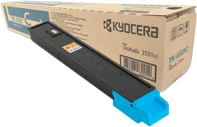 Main image of Kyocera Mita TK-8327C Cyan Toner Cartridge TK8327C, 1T02NPCUS0