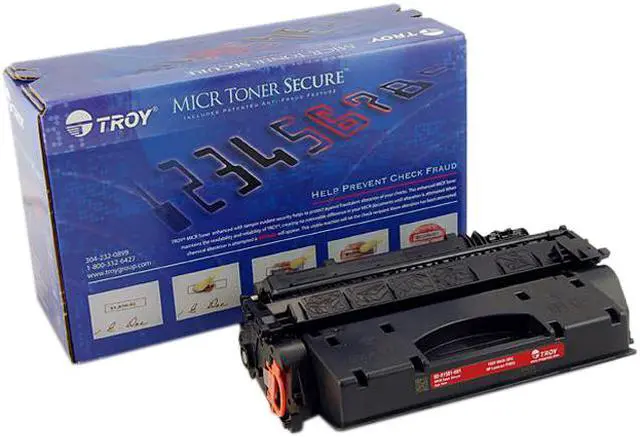 Main image of Troy 02-81501-001 High Yield MICR Secure Toner Cartridge (Alternative for HP 05X/CE505X) - Black