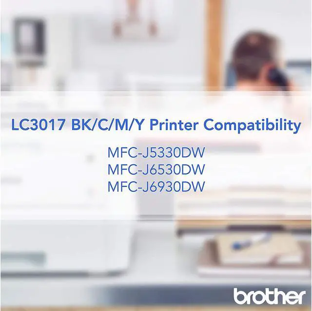Alt view image 2 of 6 - Brother LC3017BK High Yield Innobella Ink Cartridge - Black