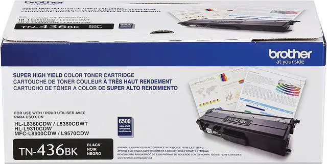 Alt view image 2 of 3 - BROTHER INTERNATIONAL CORPORAT TN436BK SUPER HIGH YIELD BLACK TONER