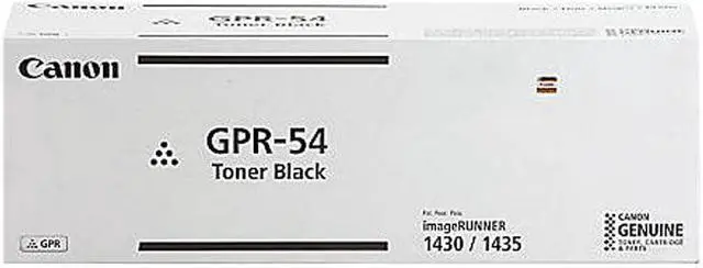 Main image of Canon 9436B003AA GPR-54 imageRUNNER 1435 Black Toner Cartridge (17600 Yield)